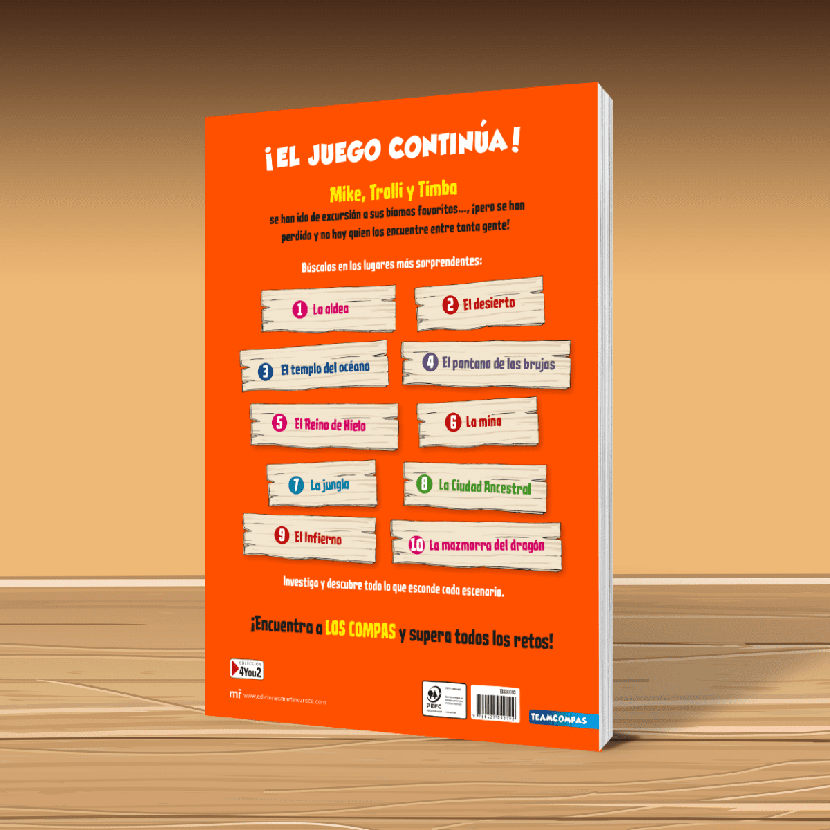 EL ESCONDITE DE LOS COMPAS 2. PERDIDOS EN LOS BIOMAS - Imagen 5