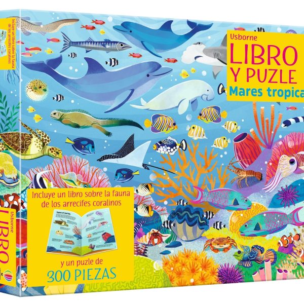 MARES TROPICALES LIBRO Y PUZLE