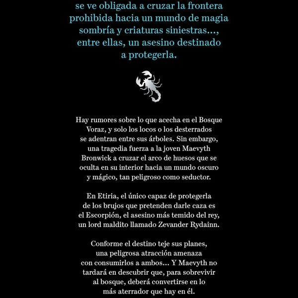 ANATEMA (BOSQUE VORAZ 1)