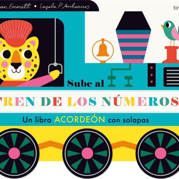 SUBE AL TREN DE LOS NÚMEROS. UN LIBRO DESPLEGABLE CON SOLAPAS