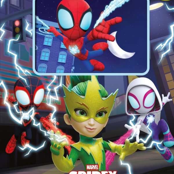 SPIDEY Y SU SUPEREQUIPO. MI CUENTO CON LUZ NOCTURNA