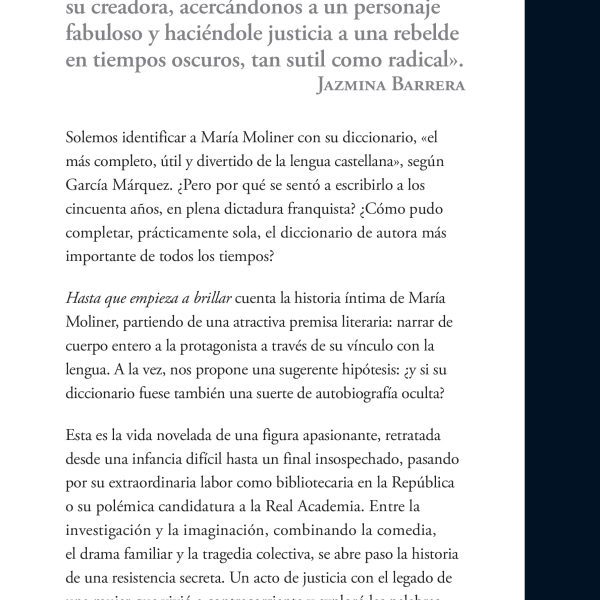 HASTA QUE EMPIEZA A BRILLAR