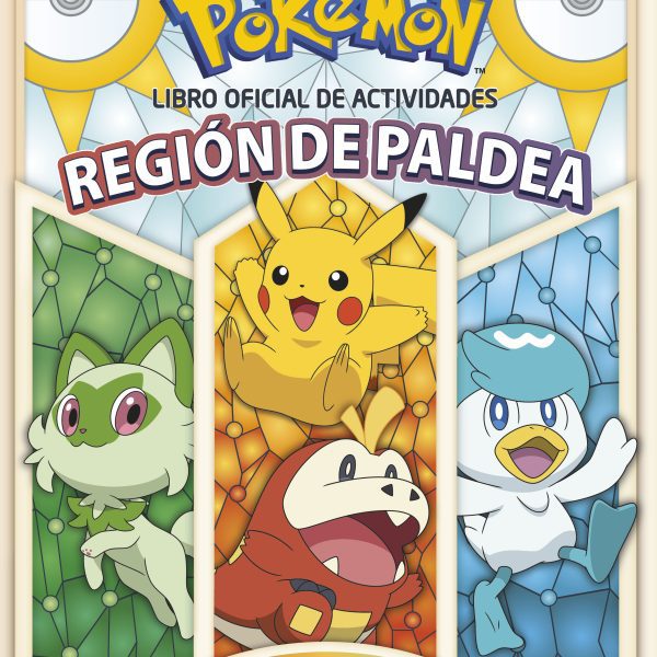 LIBRO OFICIAL DE ACTIVIDADES - REGION DE PALDEA (COLECCION POKEMON)
