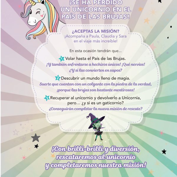 RESCATADORAS DE UNICORNIOS 3 - VIAJE AL PAÍS DE LAS BRUJAS