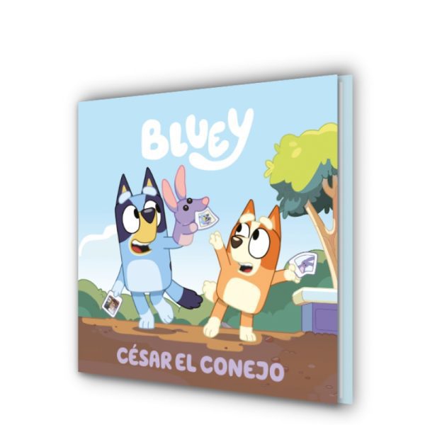 BLUEY CUENTO. CESAR EL CONEJO