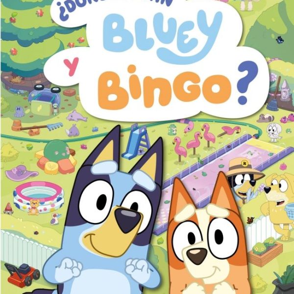 BLUEY. ACTIVIDADES - ¿DÓNDE ESTÁN BLUEY Y BINGO? (EDICIÓN EN ESPAÑOL)