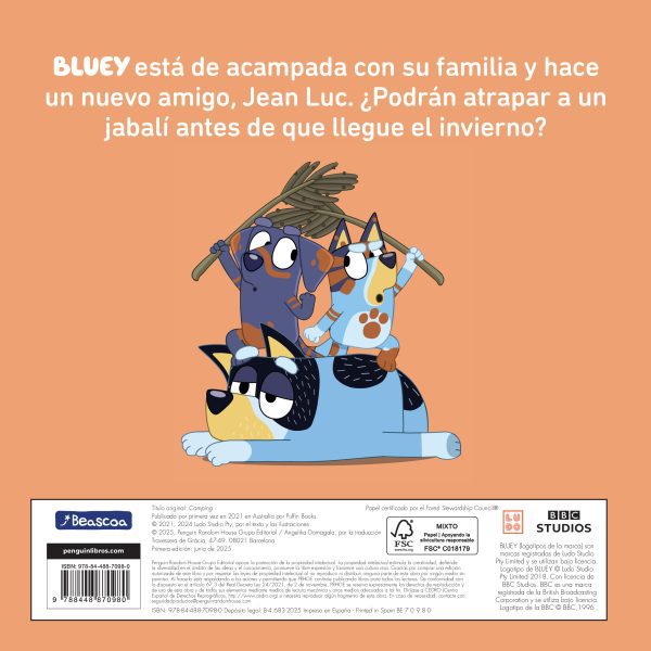 BLUEY. UN CUENTO 13 - ACAMPADA (EDICIÓN EN ESPAÑOL)