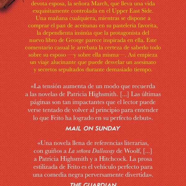 LA SEÑORA MARCH (CAMPAÑA DE VERANO EDICIÓN LIMITADA)