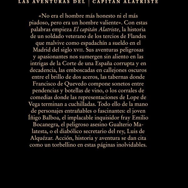 CAPITAN ALATRISTE, EL (CANTOS PINTADOS)