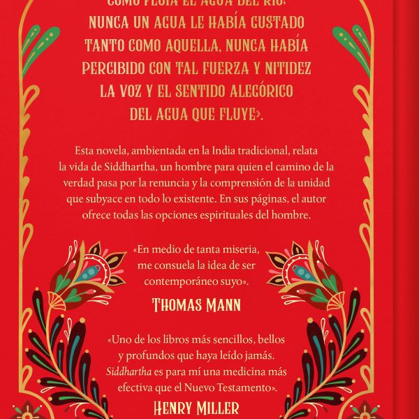 SIDDHARTHA (EDICION ESPECIAL EN TAPA DURA)