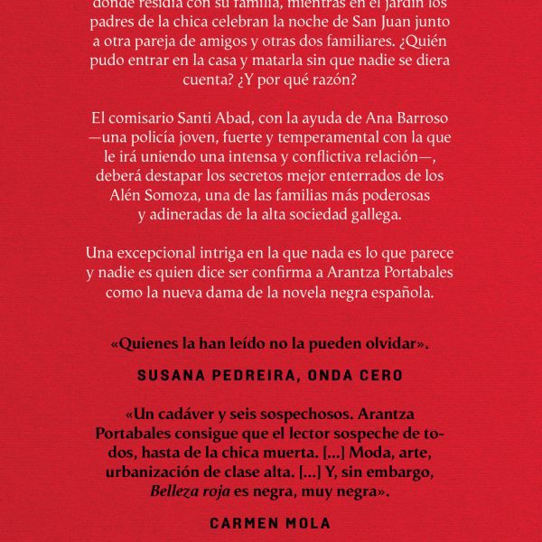 BELLEZA ROJA (INSPECTORES ABAD Y BARROSO 1)