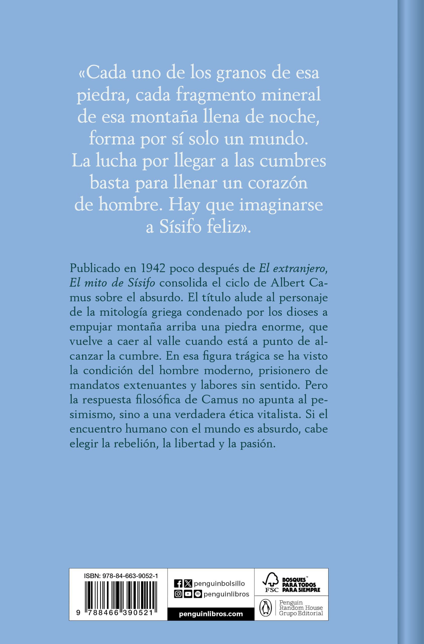 EL MITO DE SÍSIFO (EDICIÓN ESPECIAL EN TAPA DURA)