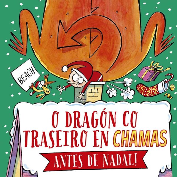 O DRAGÓN CO TRASEIRO EN CHAMAS ANTES DE NADAL!