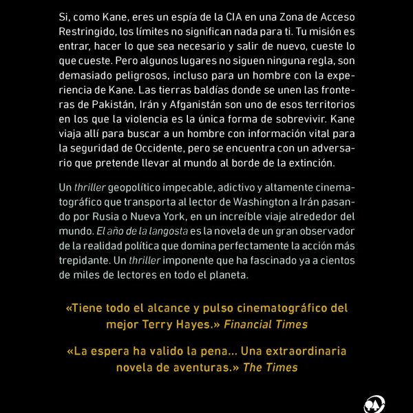 EL AÑO DE LA LANGOSTA