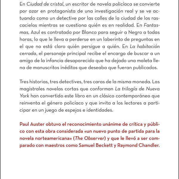 LA TRILOGÍA DE NUEVA YORK