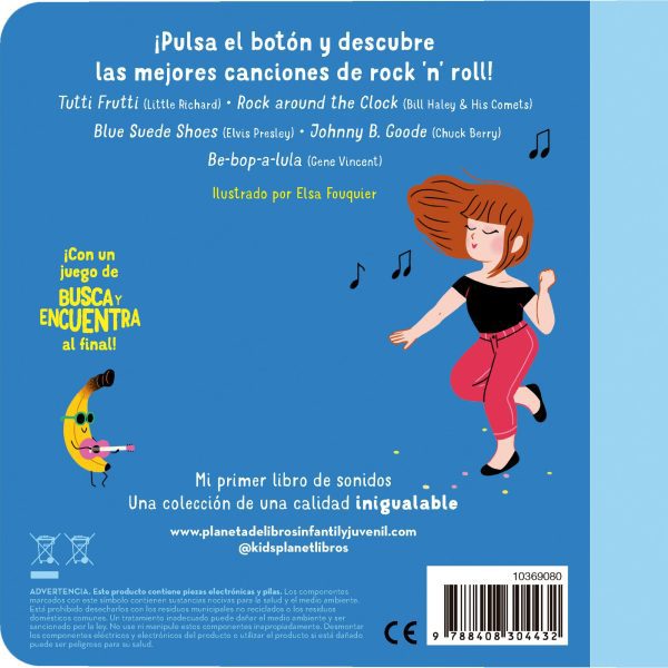 ROCK N' ROLL BABY. MI PRIMER LIBRO DE SONIDOS