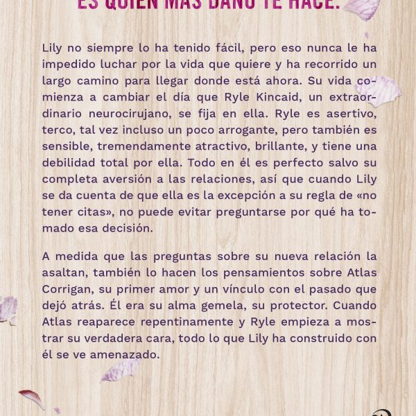 ROMPER EL CÍRCULO (IT ENDS WITH US)