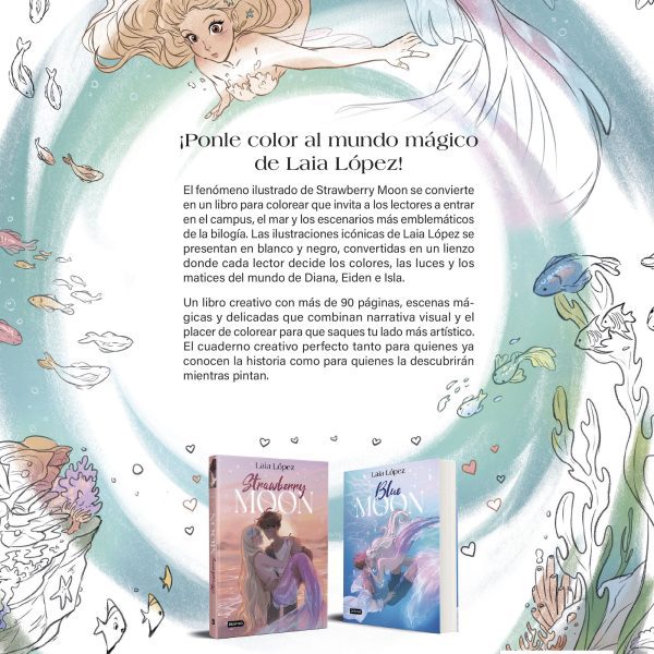 STRAWBERRY MOON. COLORING BOOK