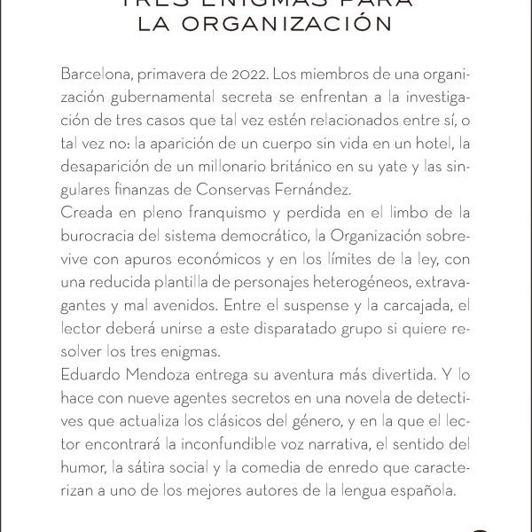 TRES ENIGMAS PARA LA ORGANIZACIÓN