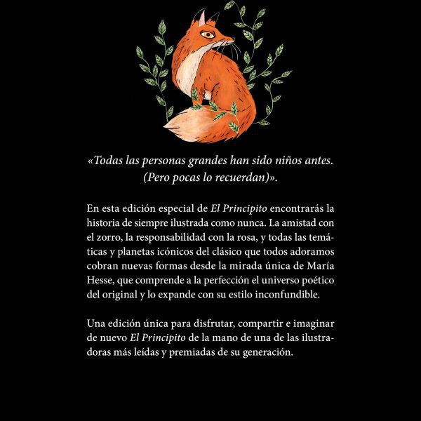 EL PRINCIPITO (ILUSTRADO POR MARÍA HESSE)