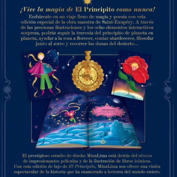 EL PRINCIPITO (EDICIÓN ILUSTRADA Y ANIMADA POR MINALIMA)