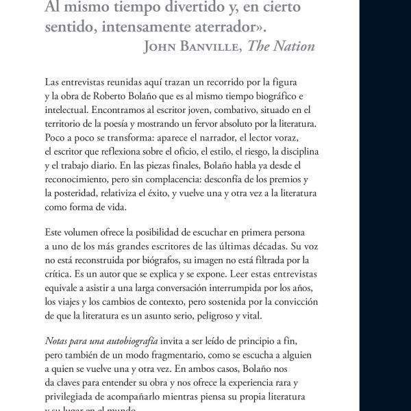 NOTAS PARA UNA AUTOBIOGRAFIA