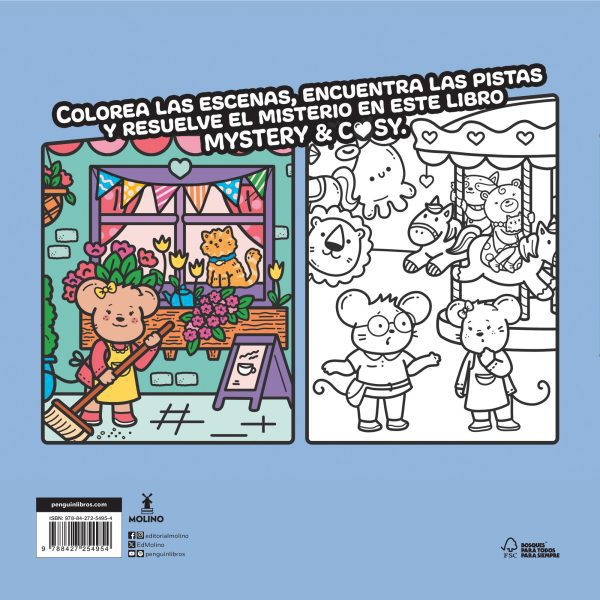 RESUELVE Y COLOREA - EL CASO DEL GATO ENCERRADO