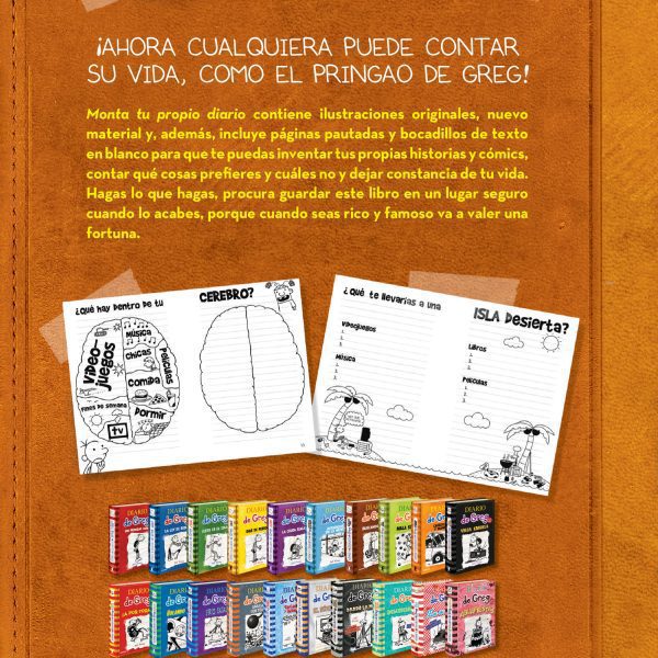 DIARIO DE GREG. MONTA TU PROPIO DIARIO