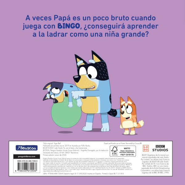 BLUEY. UN CUENTO - LA PELOTA DE YOGA