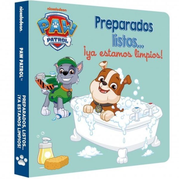 PAW PATROL  PATRULLA CANINA. LIBRO DE CARTÓN - PREPARADOS, LISTOS... ¡YA ESTAMO