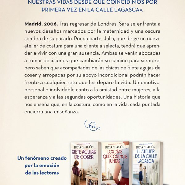 EL ATELIER DE LA CALLE LAGASCA (SIETE AGUJAS DE COSER 3)