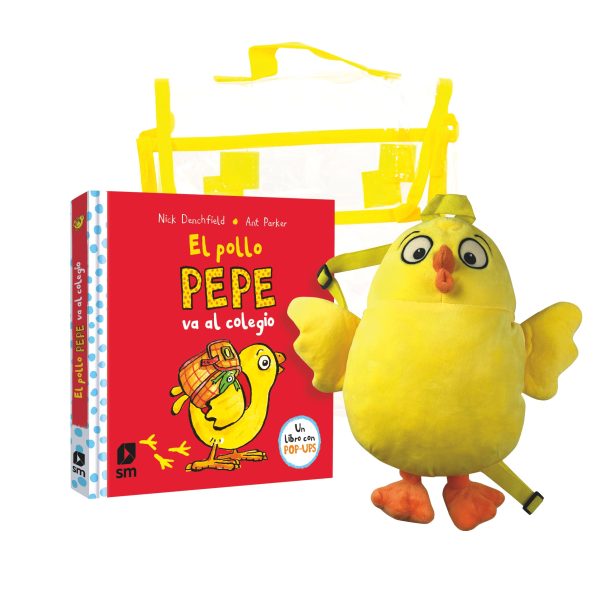 PACK DE EL POLLO PEPE VA AL COLEGIO