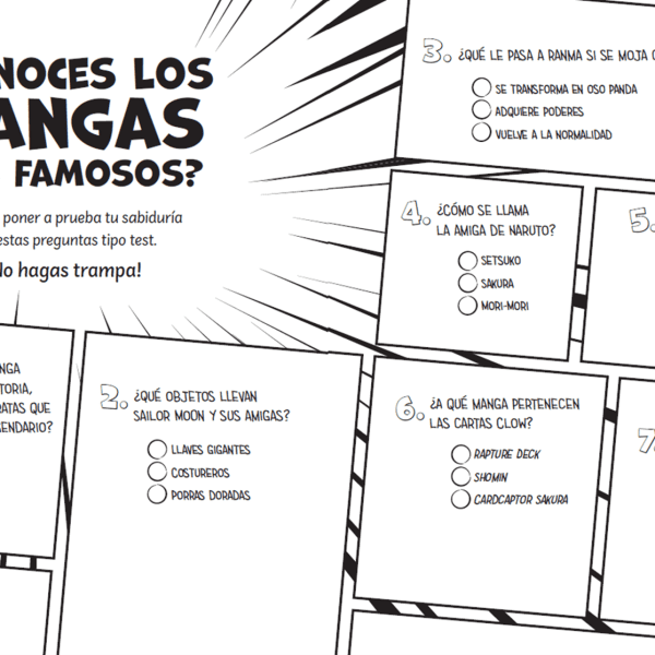 EL LIBRO ANTIABURRIMIENTO. ESPECIAL MANGA