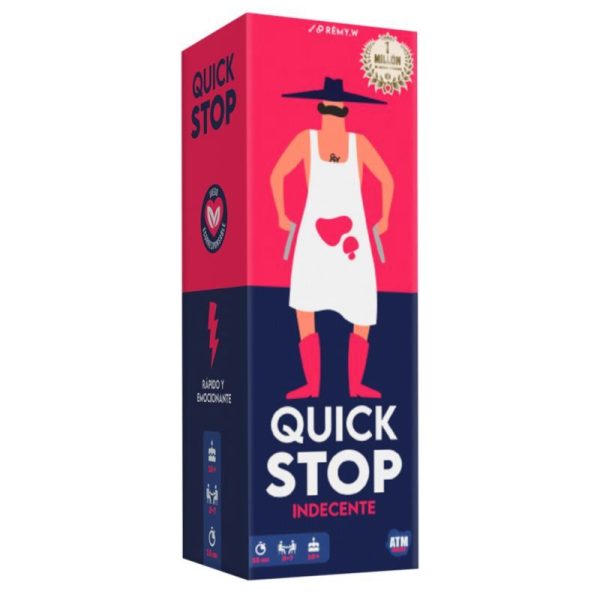 QUICK STOP INDECENTE JUEGO DE MESA