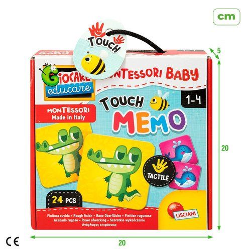 PUZZLE TEXTURAS MEMORIA+12M MONTESSORI