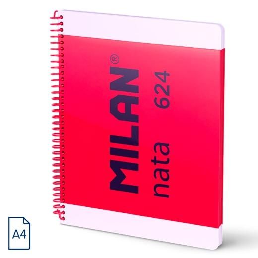 BLOCK MILÁN A4 80H 95GR 5X5MM NATA® 624 SINCE 1918 ROSA