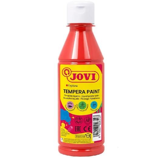 TEMPERA JOVI LIQUIDA 250 ML BERMELLON