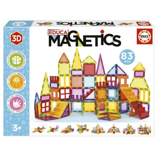 EDUCA MAGNETICS 83PCS