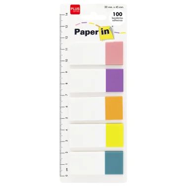 BANDERITAS PAPER IN INDEX PLUS OFFICE 5 COLORES