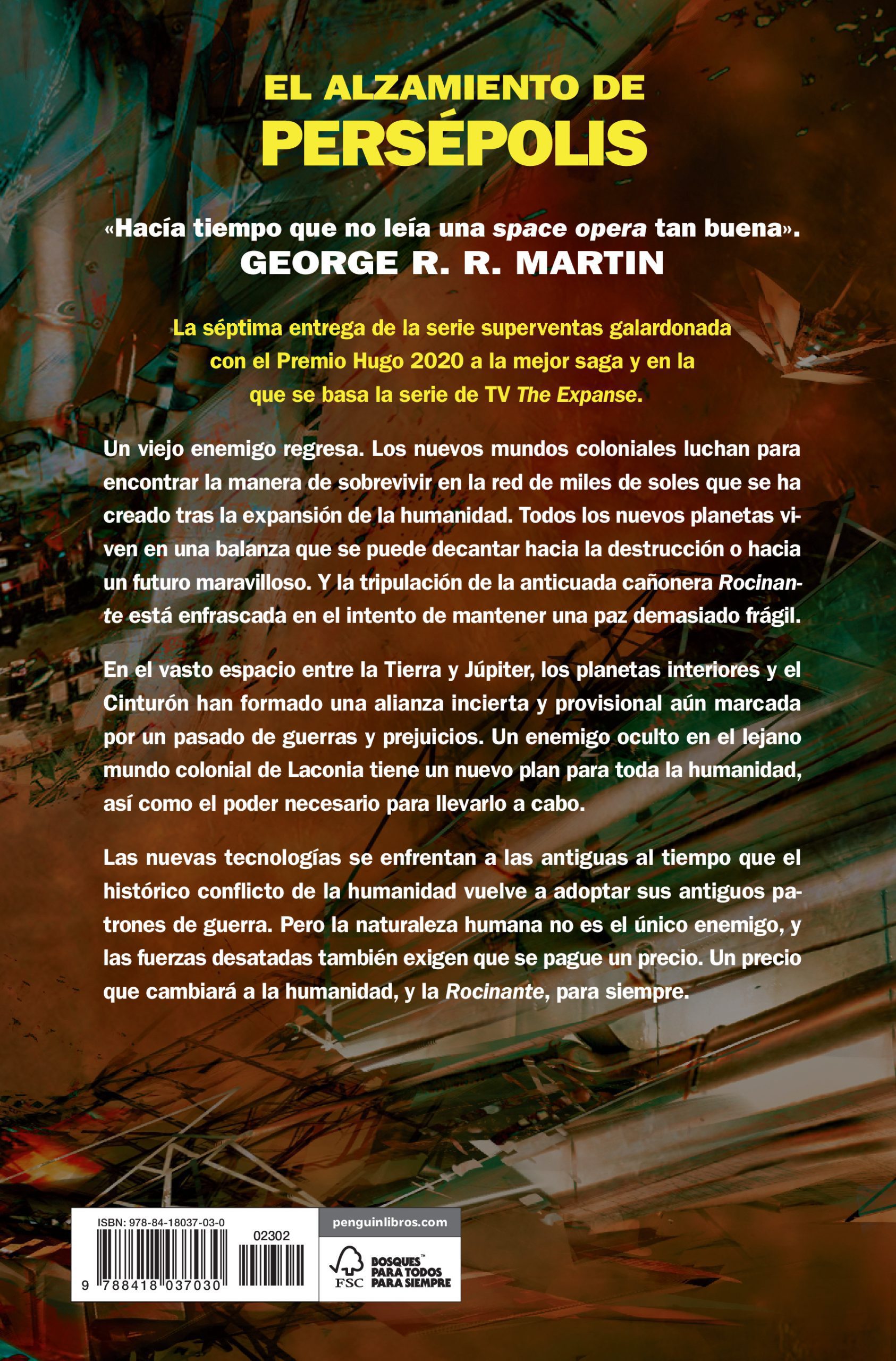EL ALZAMIENTO DE PERSÉPOLIS (THE EXPANSE 7)