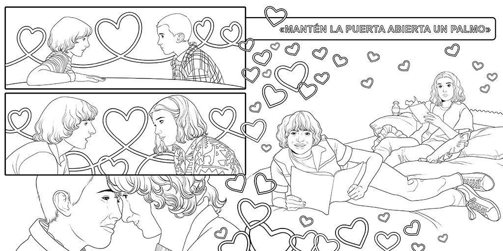 STRANGER THINGS. EL LIBRO OFICIAL PARA COLOREAR DE LA SERIE COMPLETA - Imagen 4