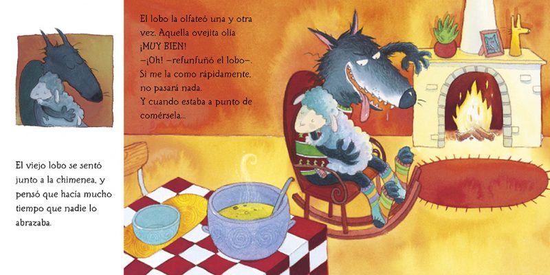 LA OVEJITA QUE VINO A CENAR (PEQUEÑAS MANITAS) - Imagen 3
