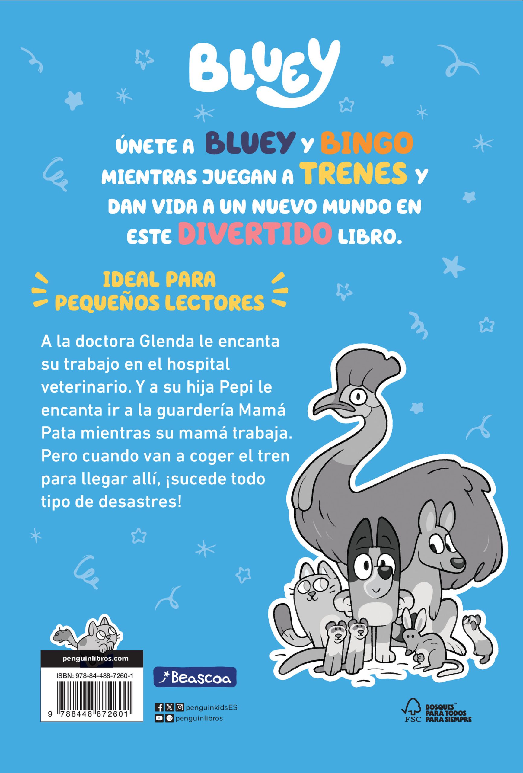 BLUEY. PRIMERAS LECTURAS - TRENES