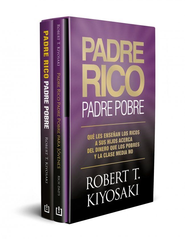 ESTUCHE PADRE RICO, PADRE POBRE (CONTIENE: PADRE RICO, PADRE POBRE PADRE RICO,
