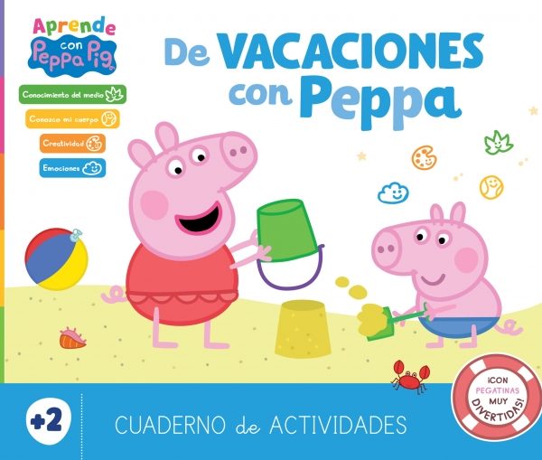 DE VACACIONES CON PEPPA - 2 AÑOS (PEPPA PIG. CUADERNO DE ACTIVIDADES)