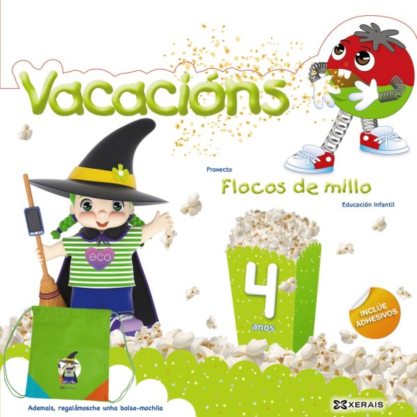 FLOCOS DE MILLO. VACACIÓNS 4 ANOS