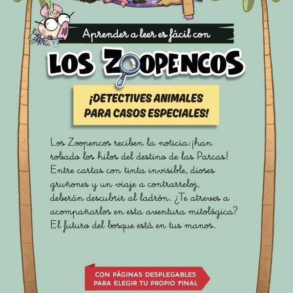 APRENDE A LEER CON... LOS DETECTIVES ZOOPENCOS LETRA LIGADA 2. LOS DIOSES DEL ZO