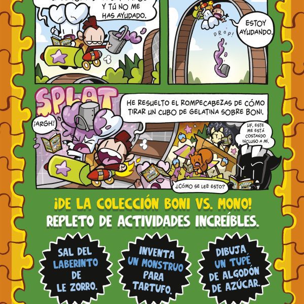 BONI VS. MONO. LOS PASATIEMPOS MÁS LOCOS