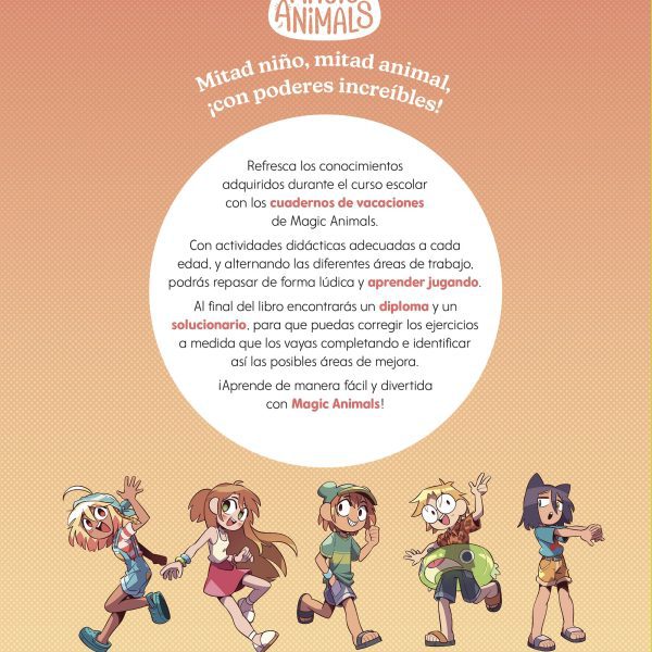 MAGIC ANIMALS. CUADERNO DE VACACIONES. 3º DE PRIMARIA