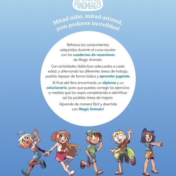 MAGIC ANIMALS. CUADERNO DE VACACIONES. 4º DE PRIMARIA